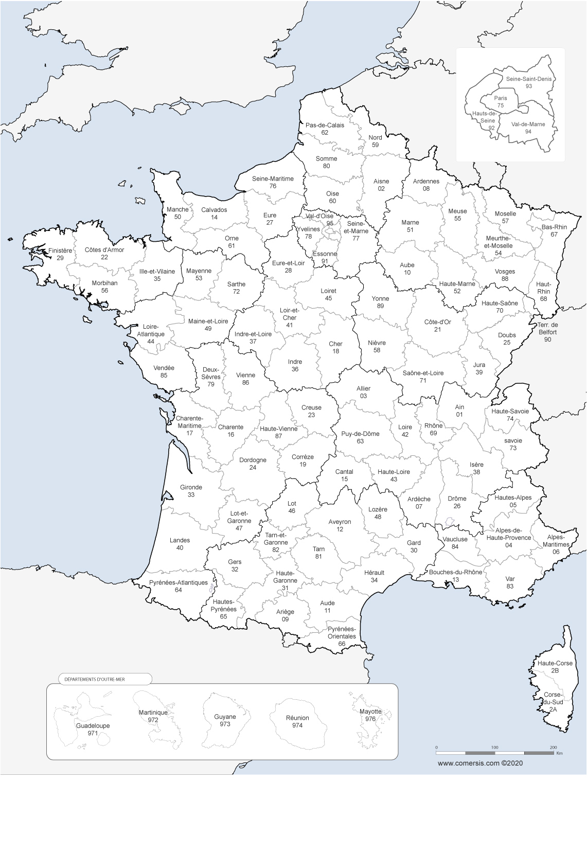 Carte de France